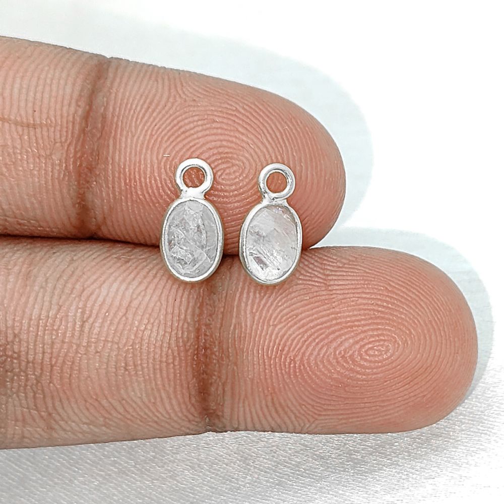 Sterling Silver Moonstone Gemstone Necklace