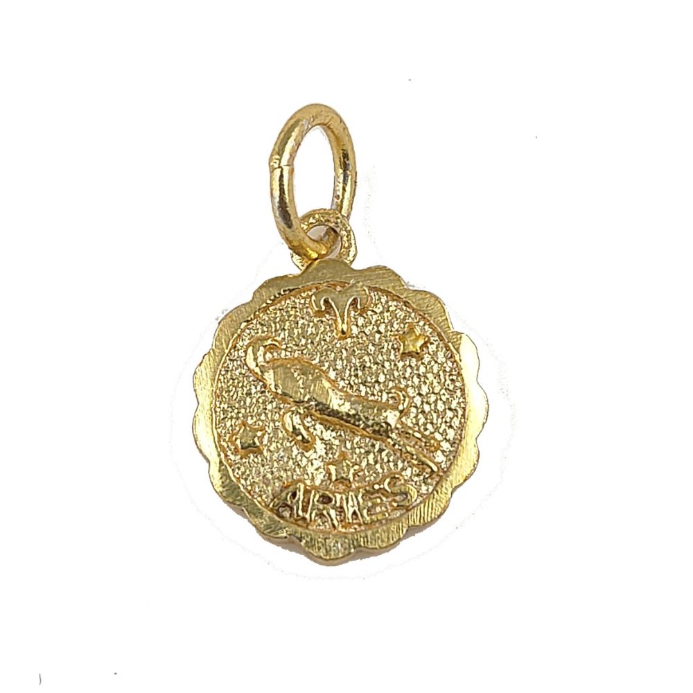Gold & Silver Plated Brass Charm