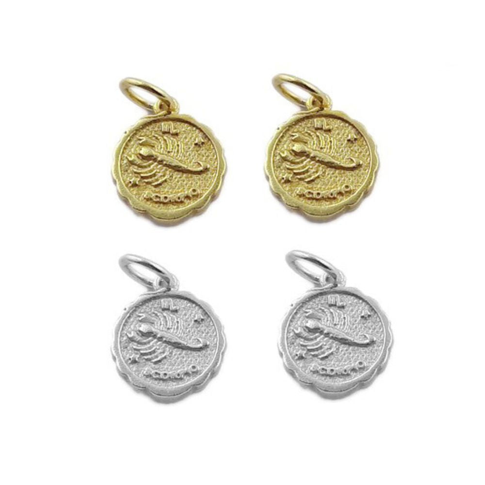 Gold & Silver Plated Brass Charm