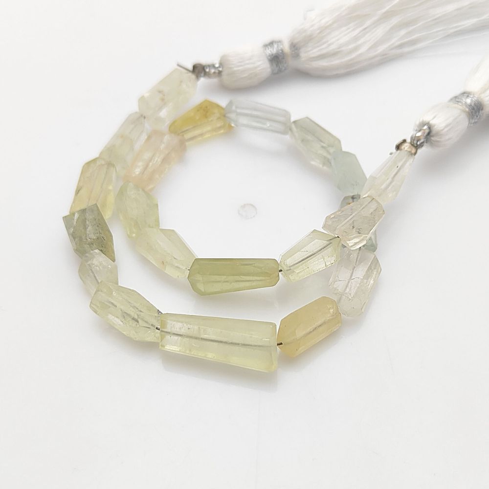 Aquamarine Faceted Nugget Beads 5-12mm Natural Gemstones for Handmade Jewelry