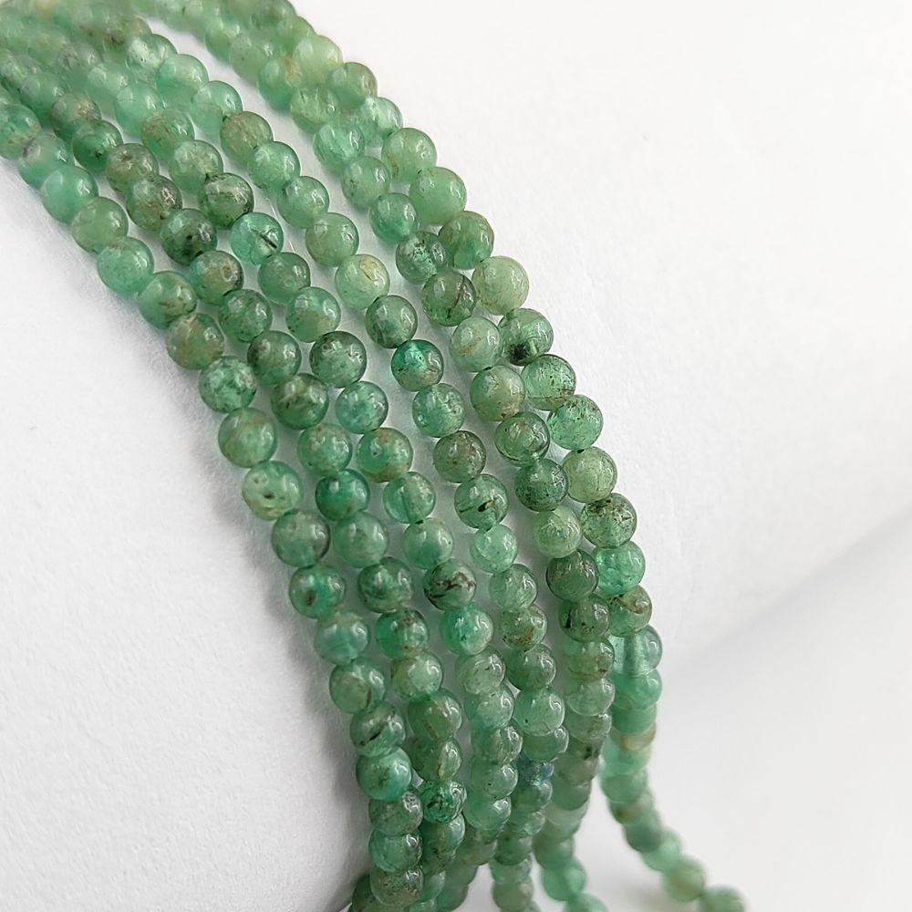 Beautiful Green Emerald Rondelle Beads – Faceted Cut for Sparkling Jewelry Designs