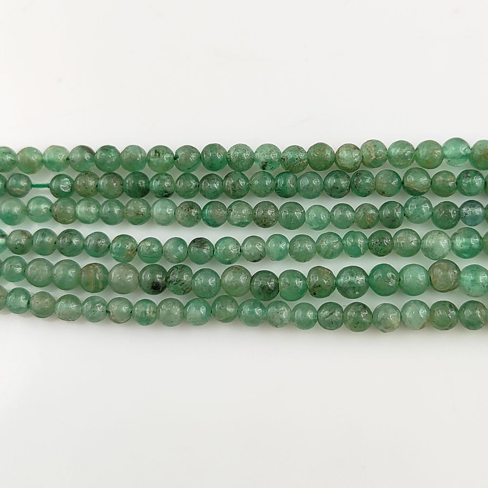 Beautiful Green Emerald Faceted Rondelle Beads for DIY
