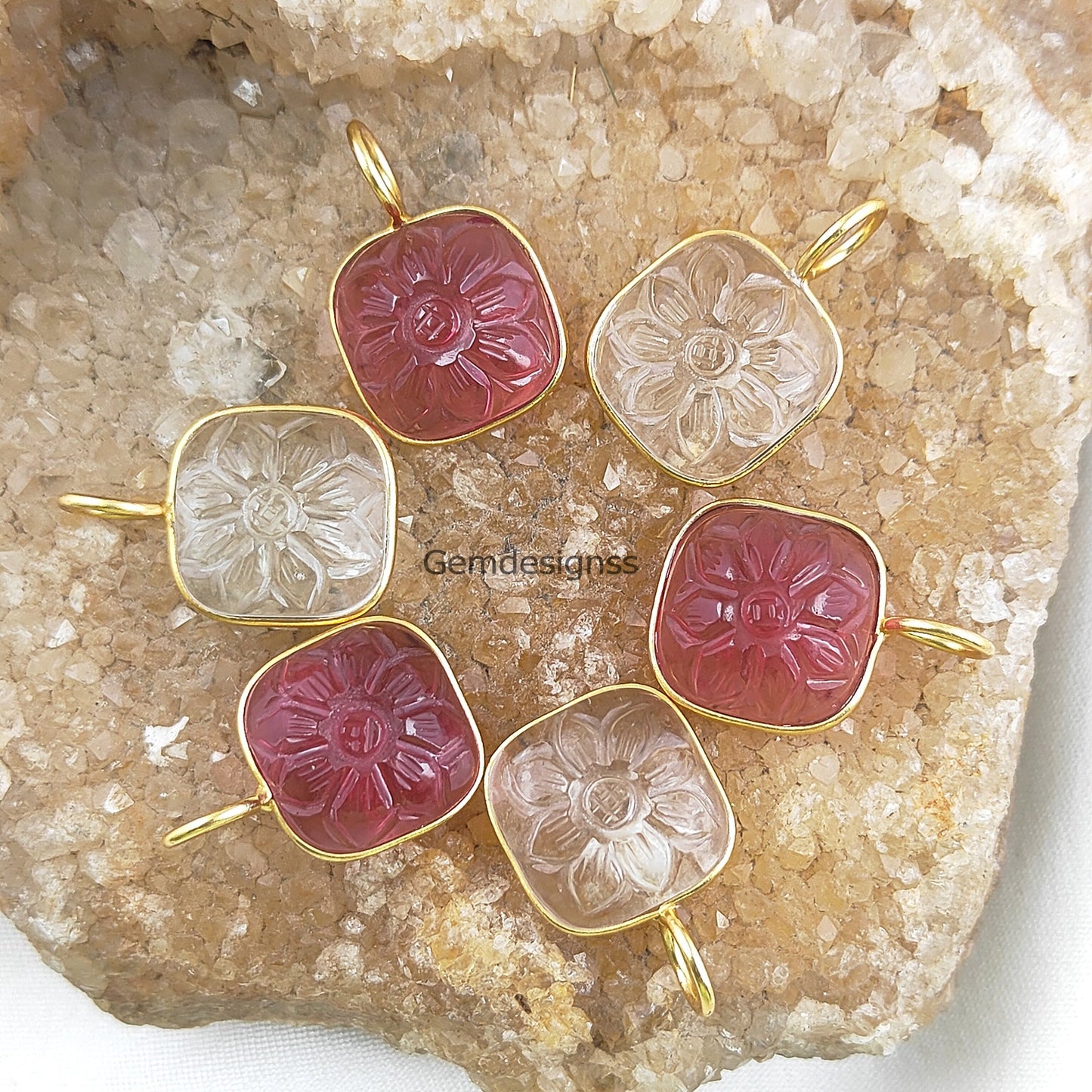 18k Gold-Plated Silver Pendant