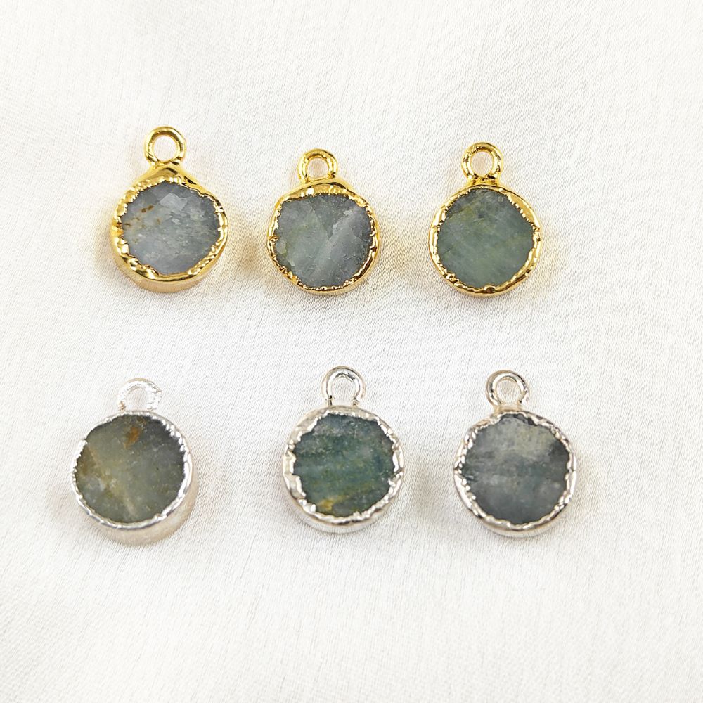 Beautiful Aquamarine Gold Pendant Gift