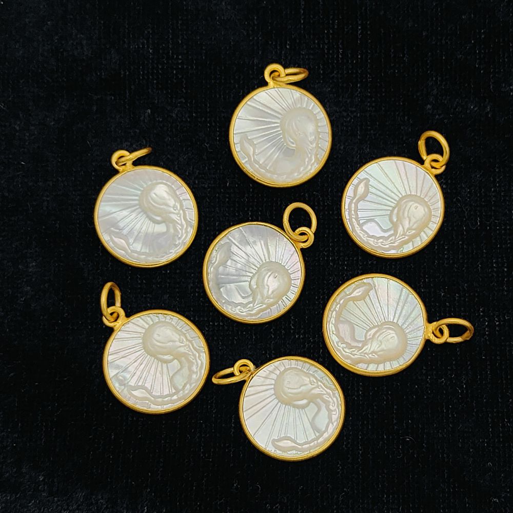 Dainty Virgo Birthstone Necklace – Astrology Jewelry