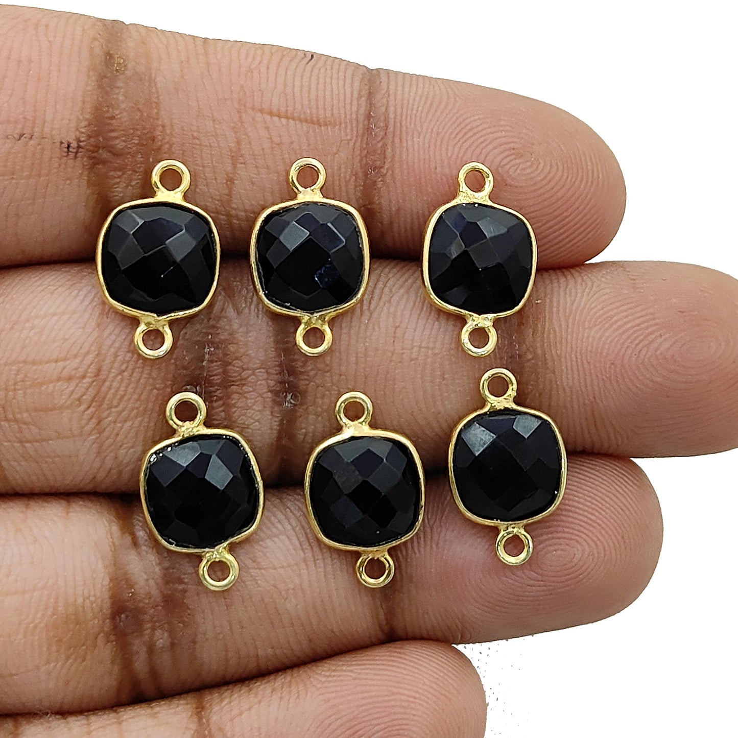 Faceted Black Onyx
