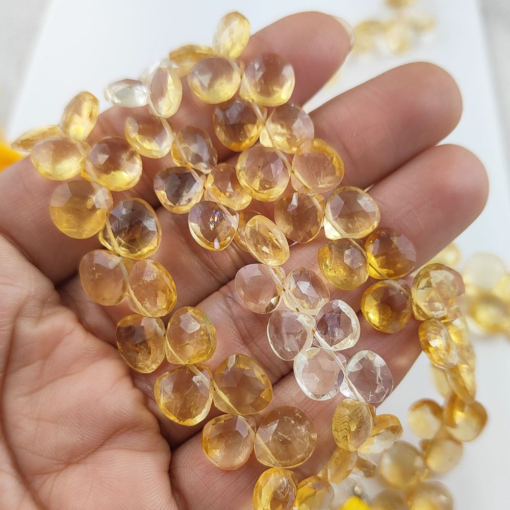 Citrine Beads for Jewelry Design – Elegant Yellow Gemstones for Necklace and Bracelet Making