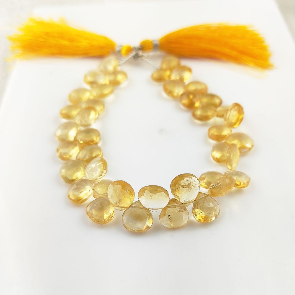 Golden Citrine Gemstones – Perfect for Handmade Jewelry, Necklaces, and Bracelets