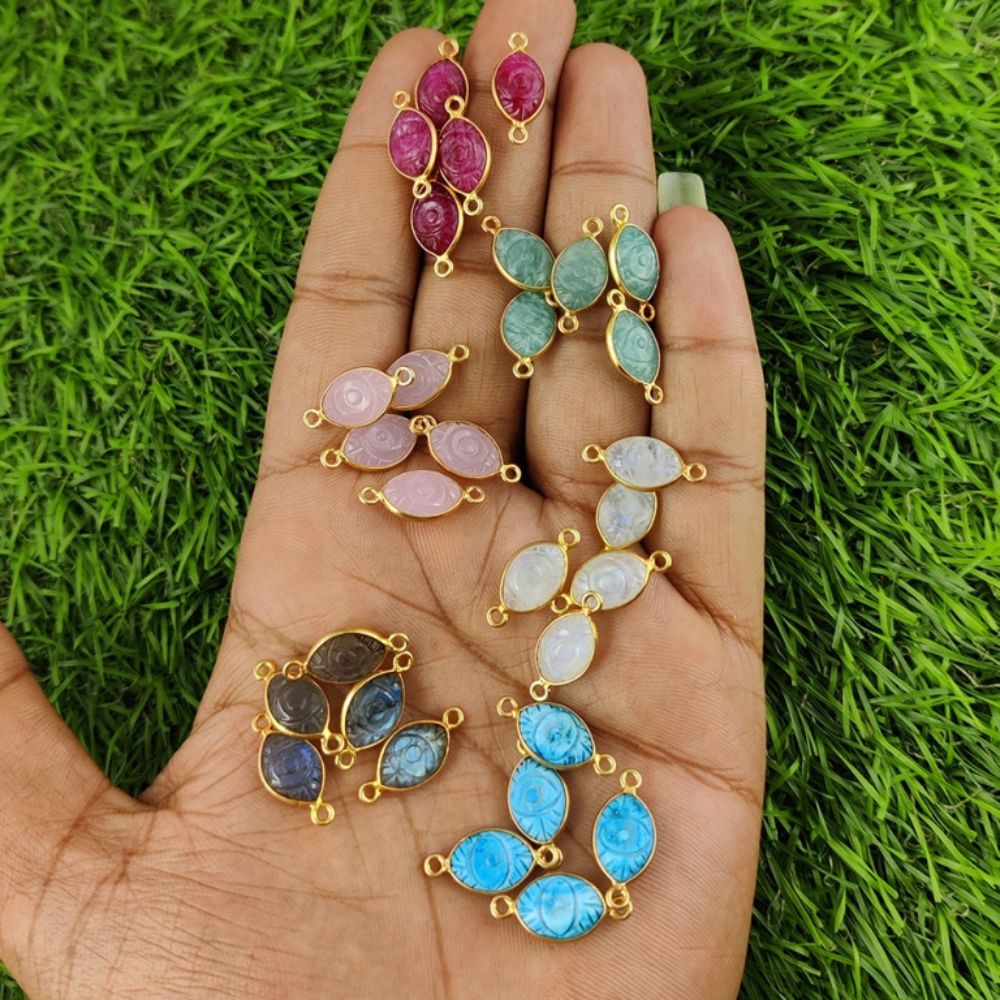 12x8mm Marquise Evil Eye Gemstone