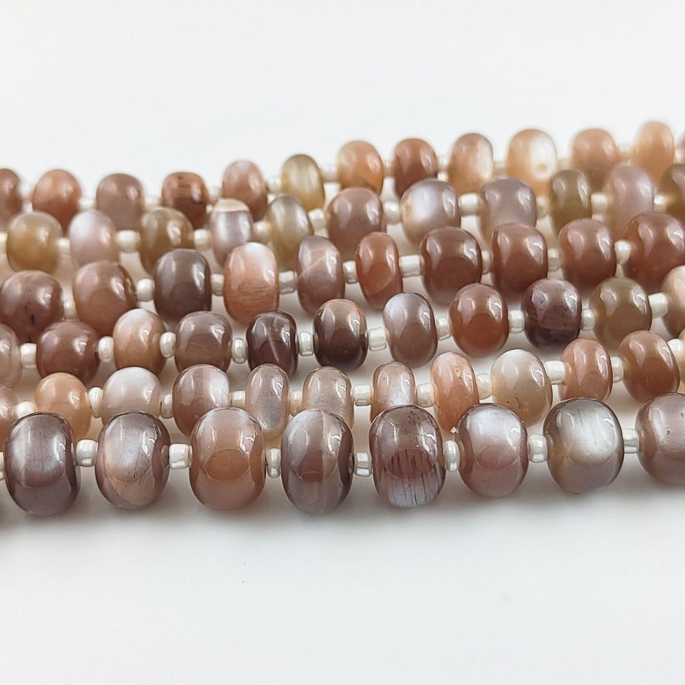 AAA-Grade Chocolate Moonstone Strands – Natural & Luxurious