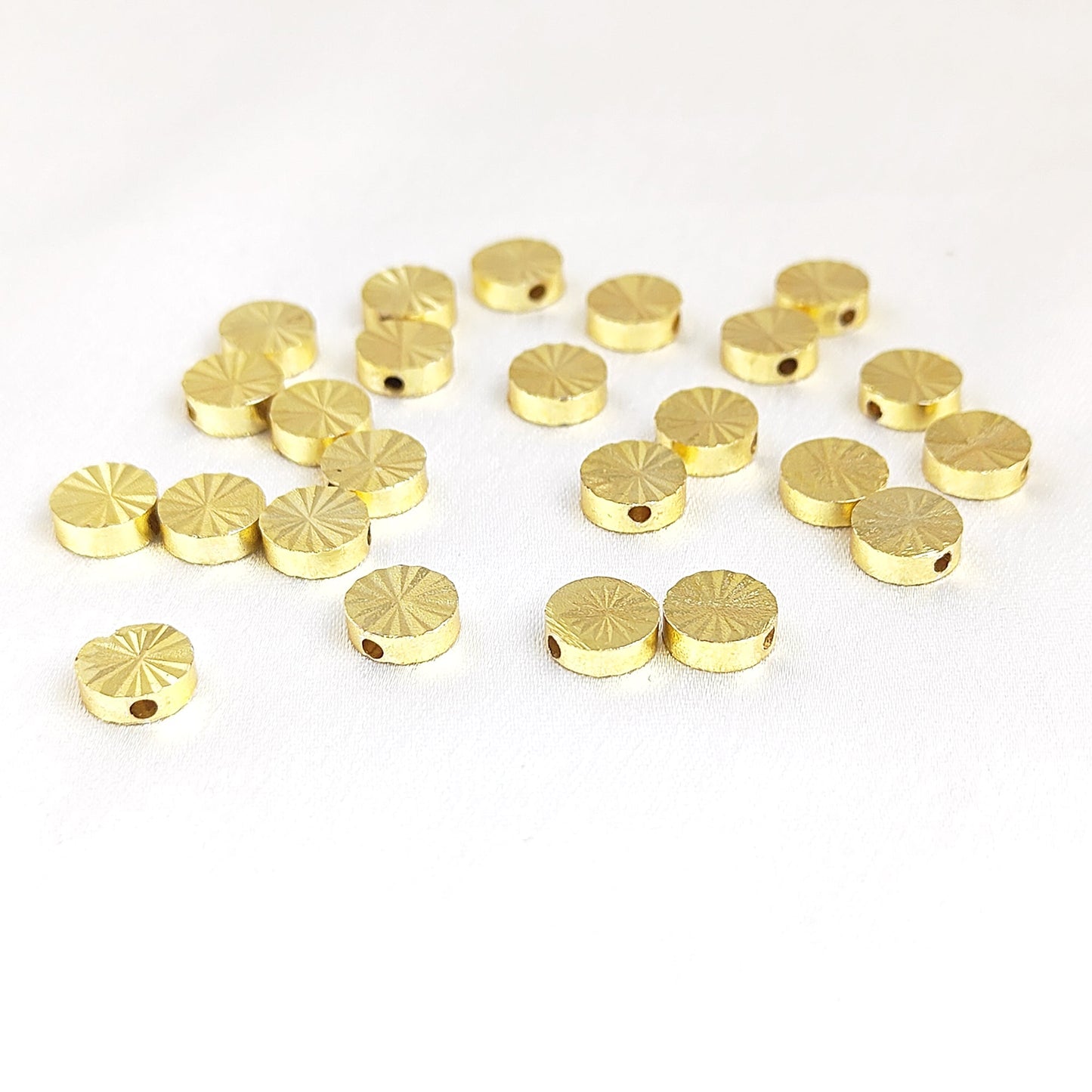 Floral Spacer Beads