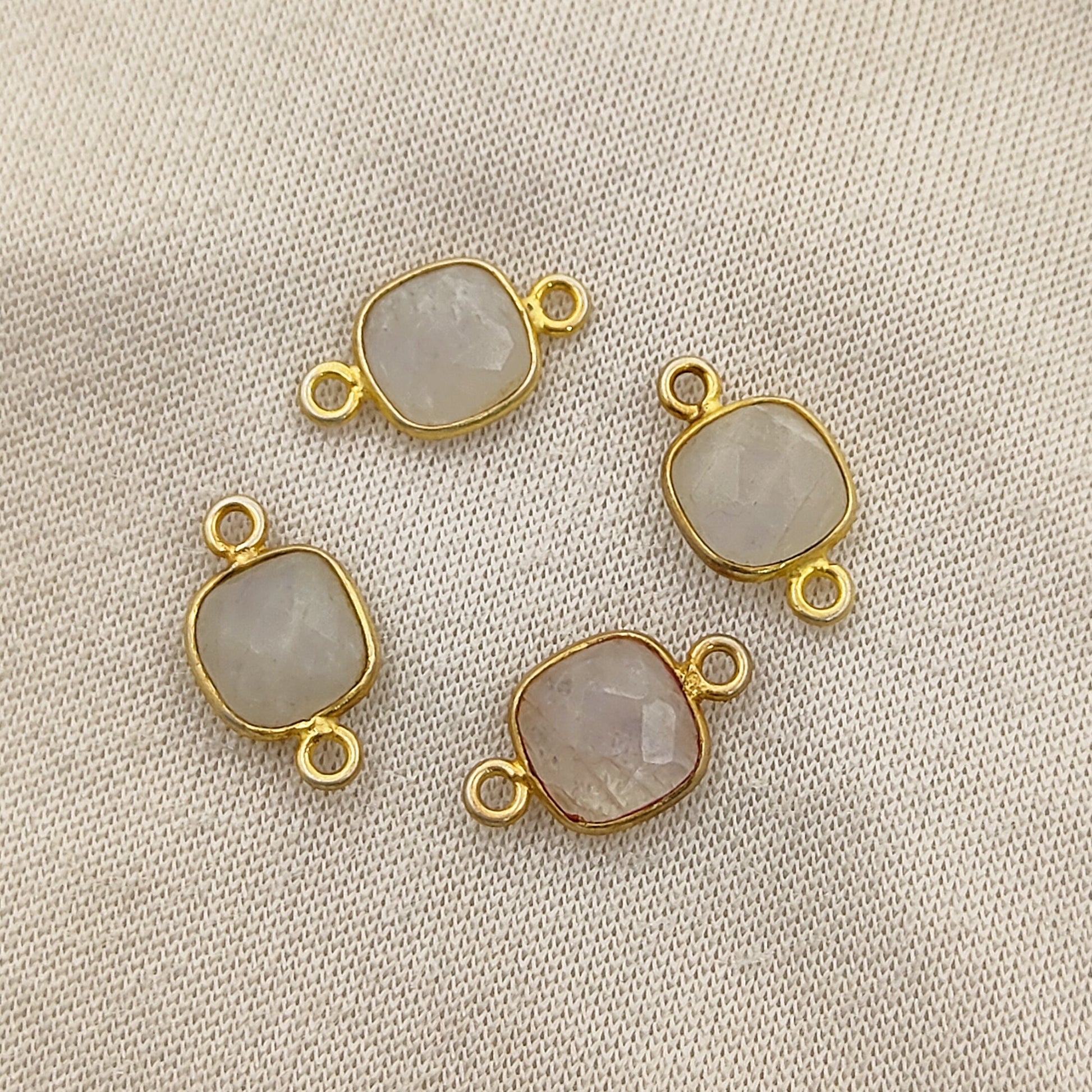 Faceted Moonstone Gem