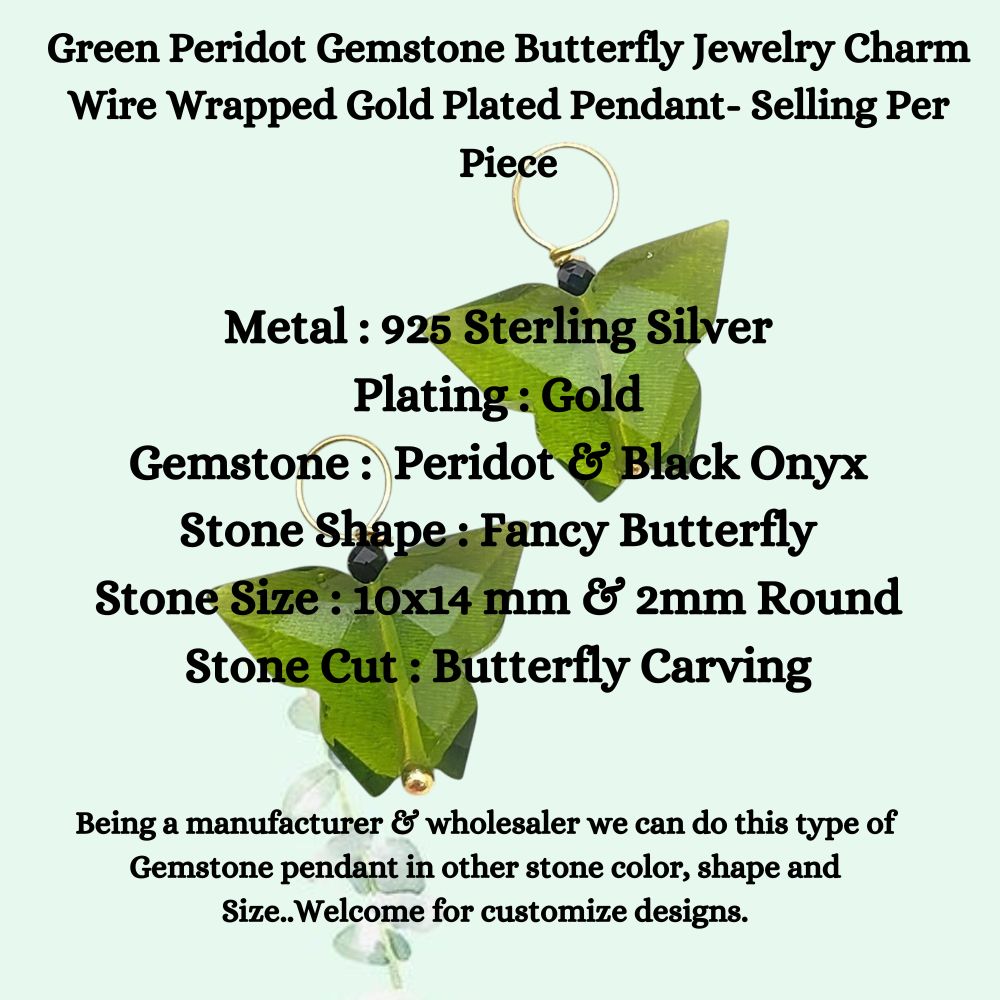 Gold Plated Wire Wrapped Pendant