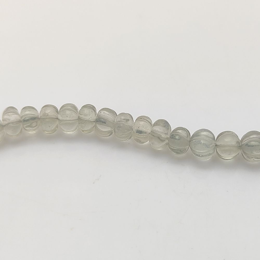 Hand-Carved Green Amethyst Pumpkin Beads – Gorgeous Gemstones for Boho & Autumn Jewelry