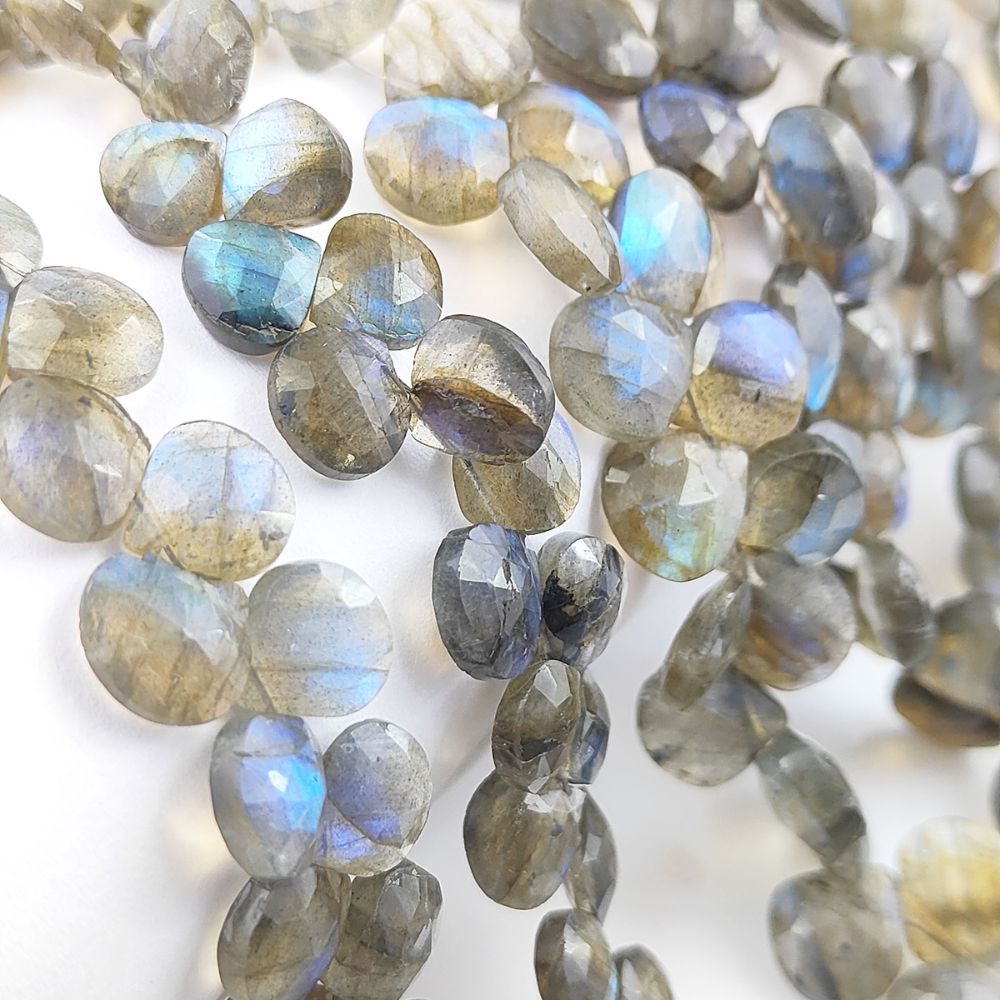 Jewelry Maker’s Choice – Labradorite Heart Shaped Spiritual Beads