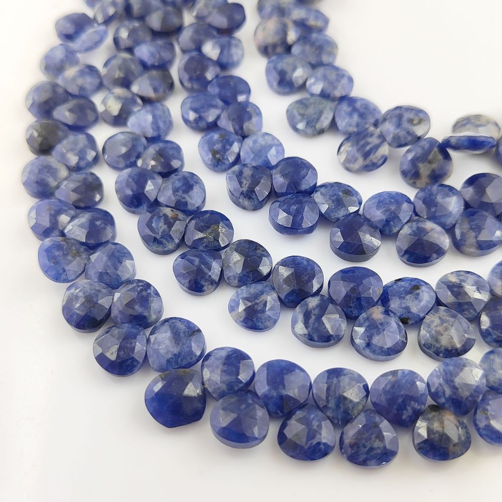 Lapis Lazuli Heart Shaped Gemstones – Sparkling Crystals for Custom Jewelry