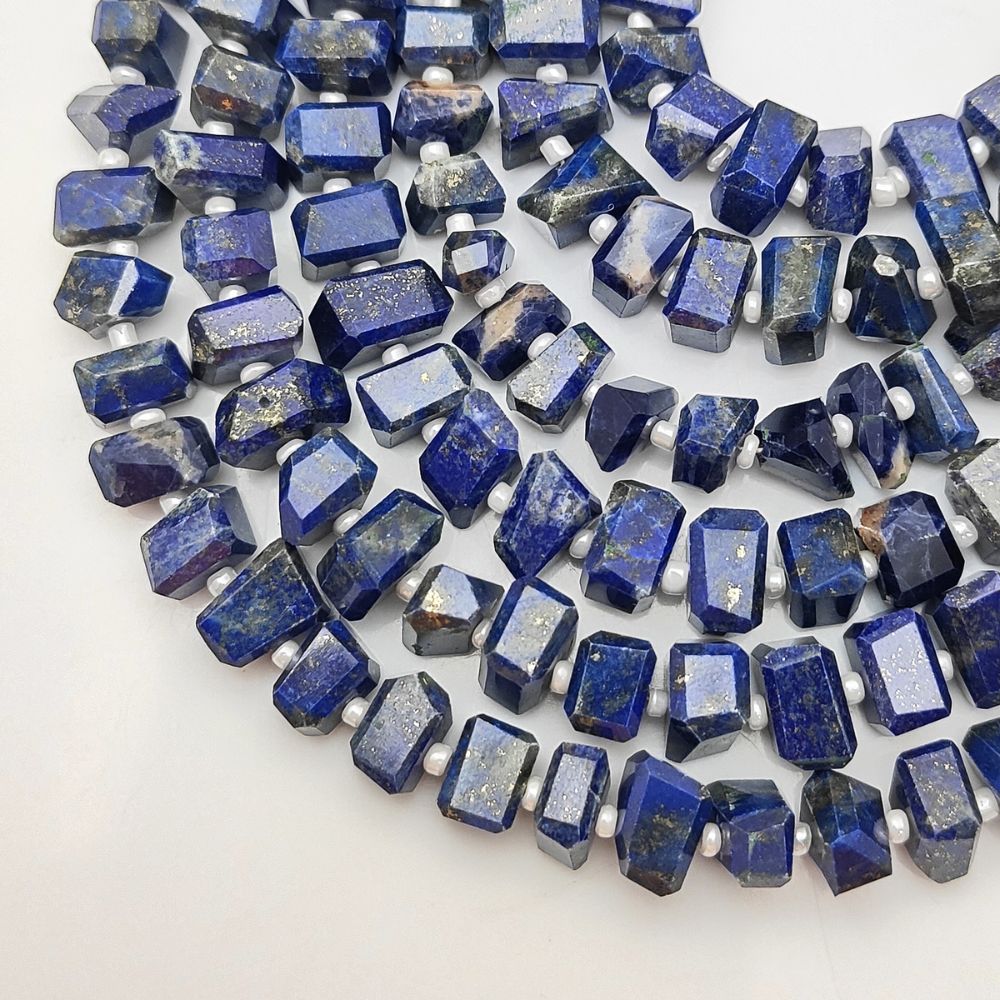 Deep Blue with Flecks of Gold