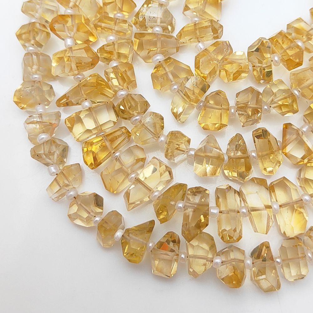 Genuine Citrine Gemstone Chips
