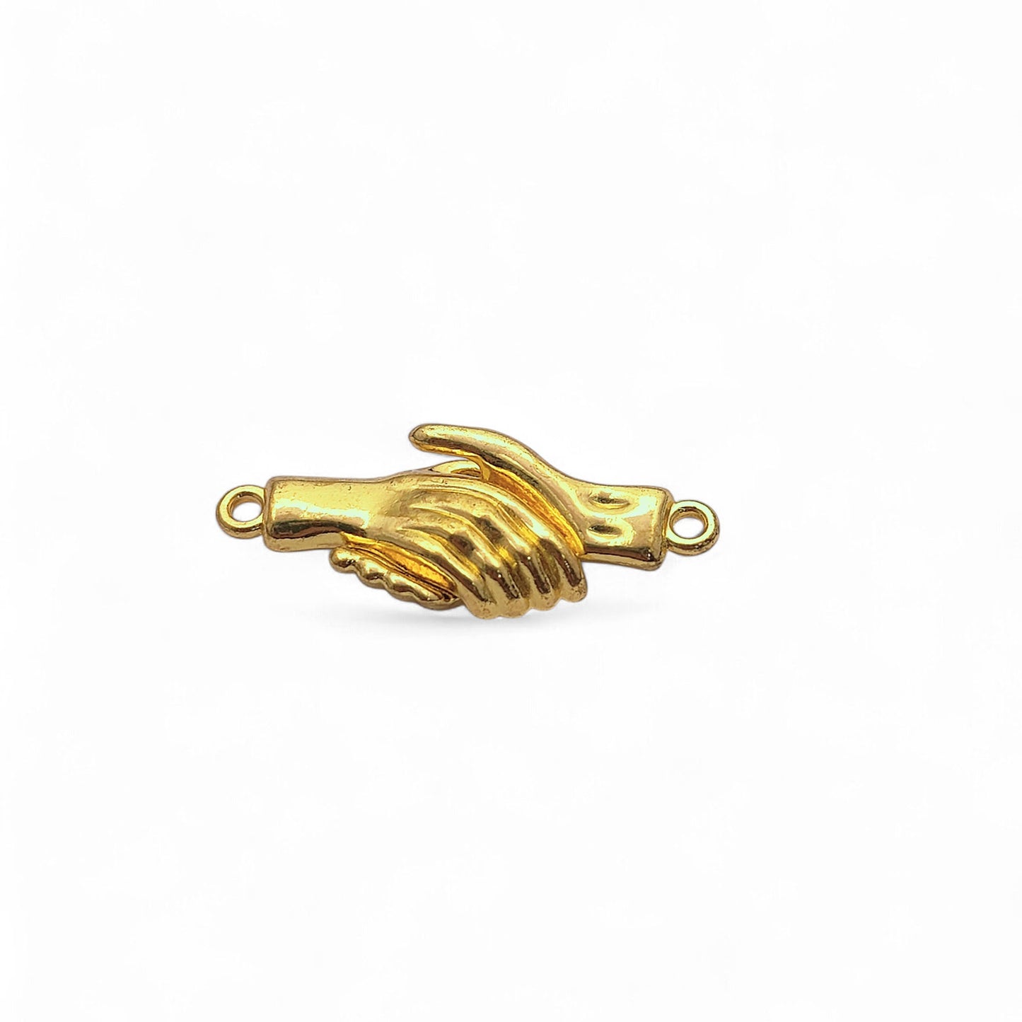 Magnetic Handshake Jewelry Clasp, Gold Hand Connector for Bracelets & DIY Jewelry Making, Friendship Gift Component – Selling Per Piece