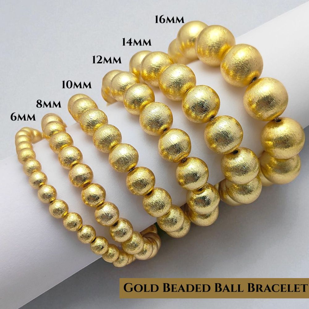 Minimalist 12mm Beaded Bracelet Stackable Unisex Stretch Bracelet, Great for Birthdays, Friendship Day, or Holidays- Selling Per Bracelet