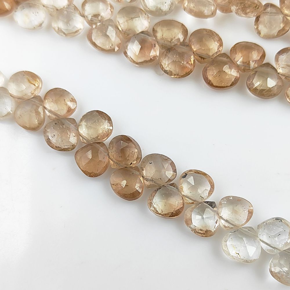 Handmade Jewelry Essentials – Faceted Heart Imperial Topaz Gemstones