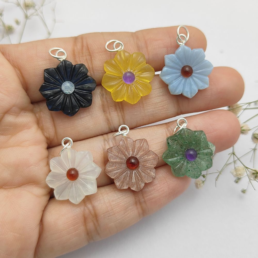 Soft Peach Moonstone Jewelry – Unique Handmade Pendant Sold Per Piece