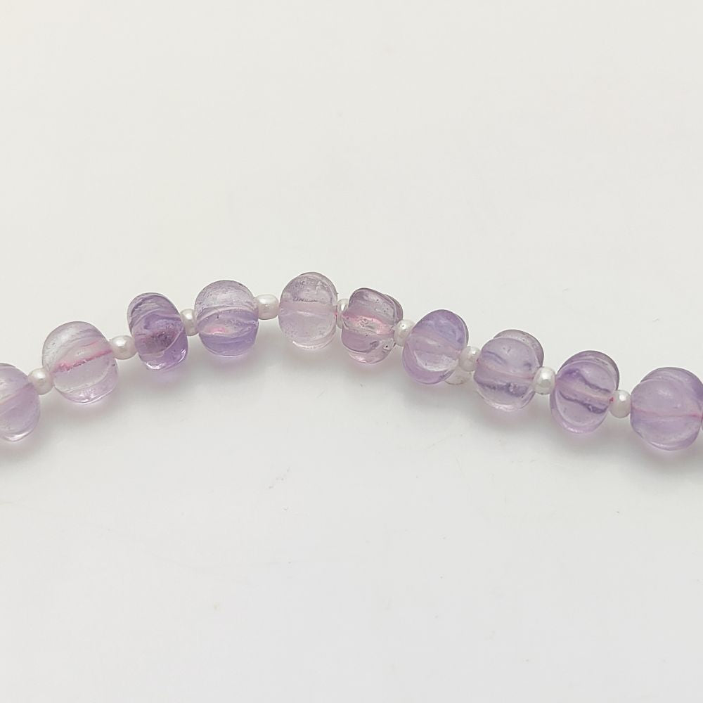 Natural Pink Amethyst Pumpkin Beads – Gorgeous Pink Gemstones for Unique Jewelry Creations