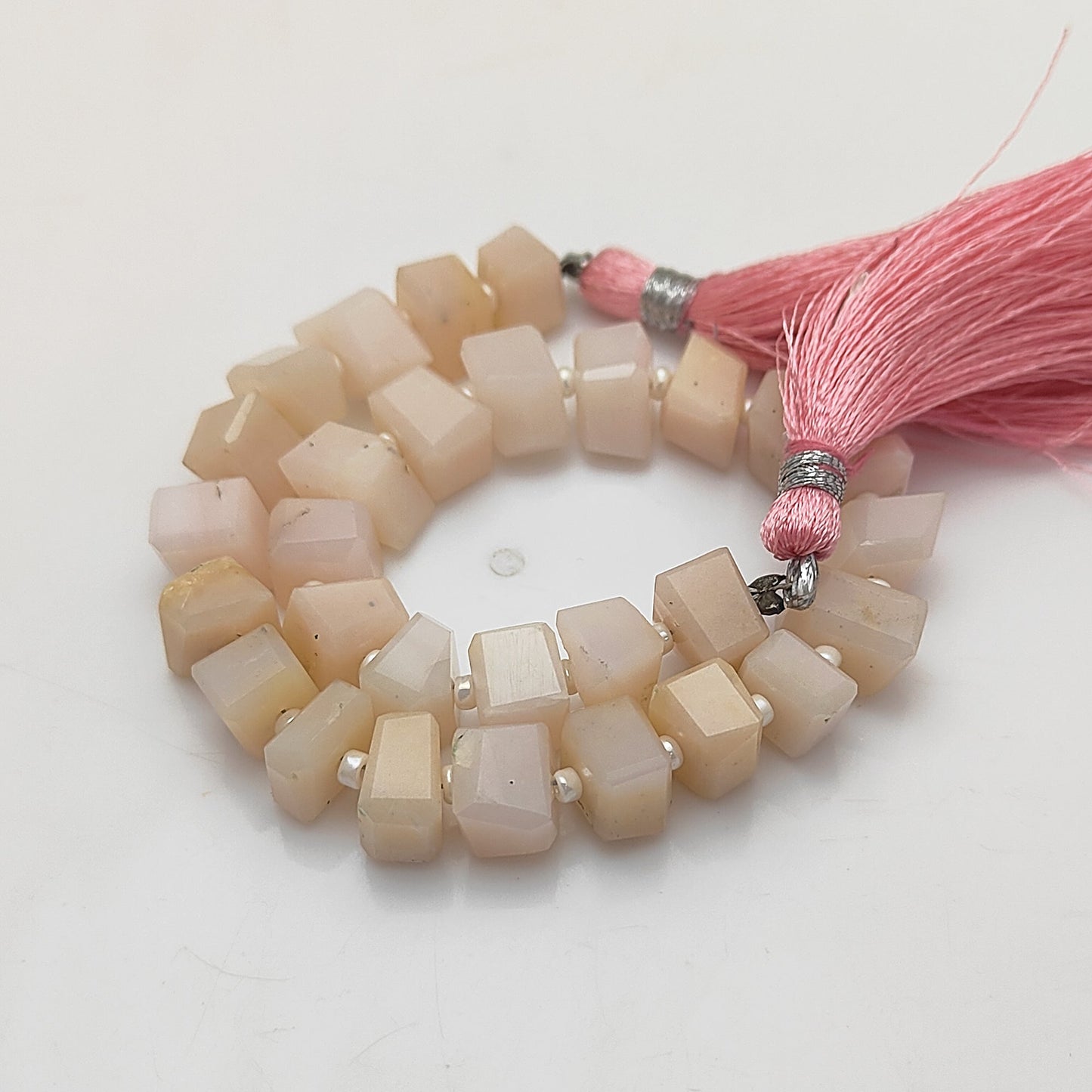Soft Pink Opal Nuggets – Natural Gemstone Beads for Crafts