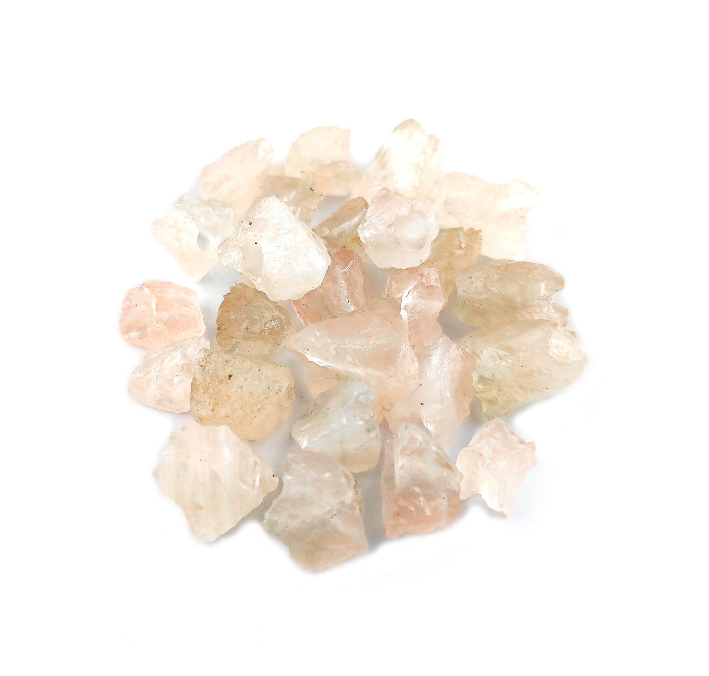 Natural Rose Quartz 3mm Drilled Gemstones Loose Beads for DIY Jewelry Projects