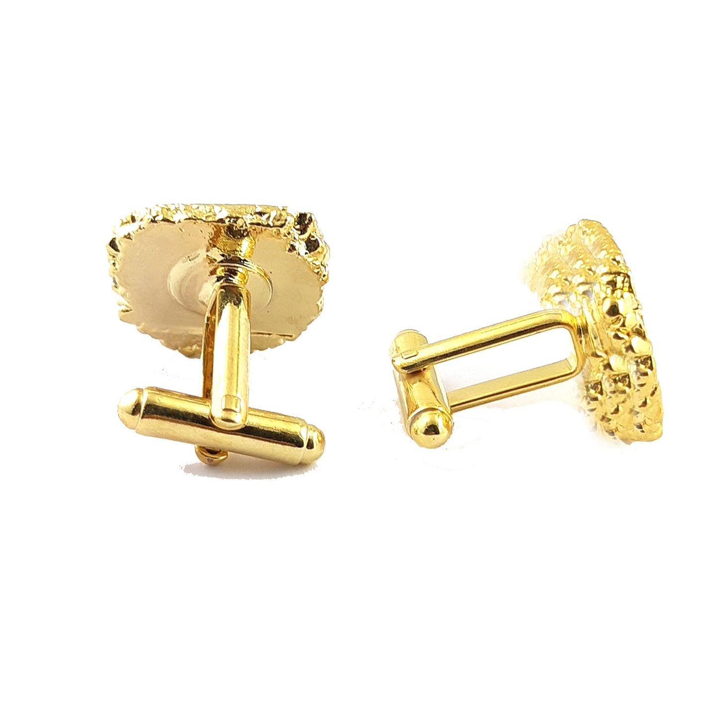 Perfect Groomsmen Gift – Raw Gemstone Cufflinks