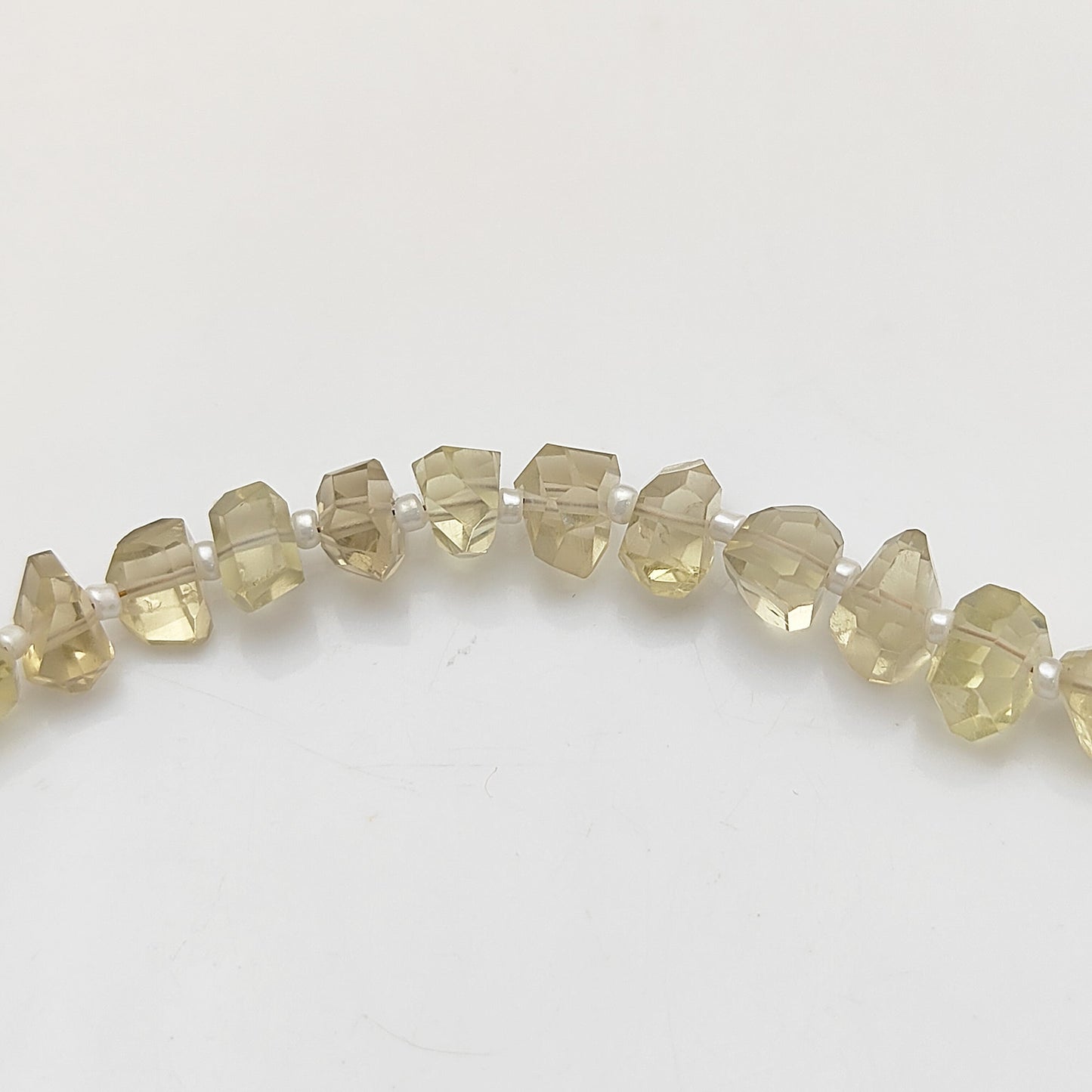 Handmade Jewelry Materials – Raw Lemon Quartz Beads Chips