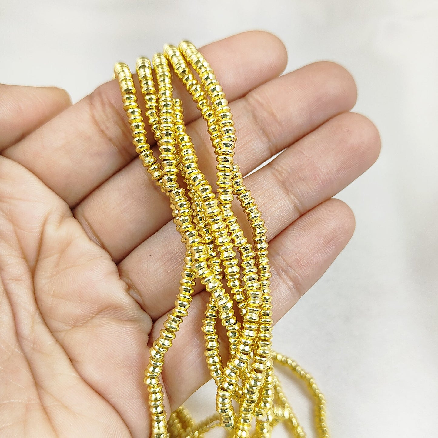 Gold Plated Brass Nuggets