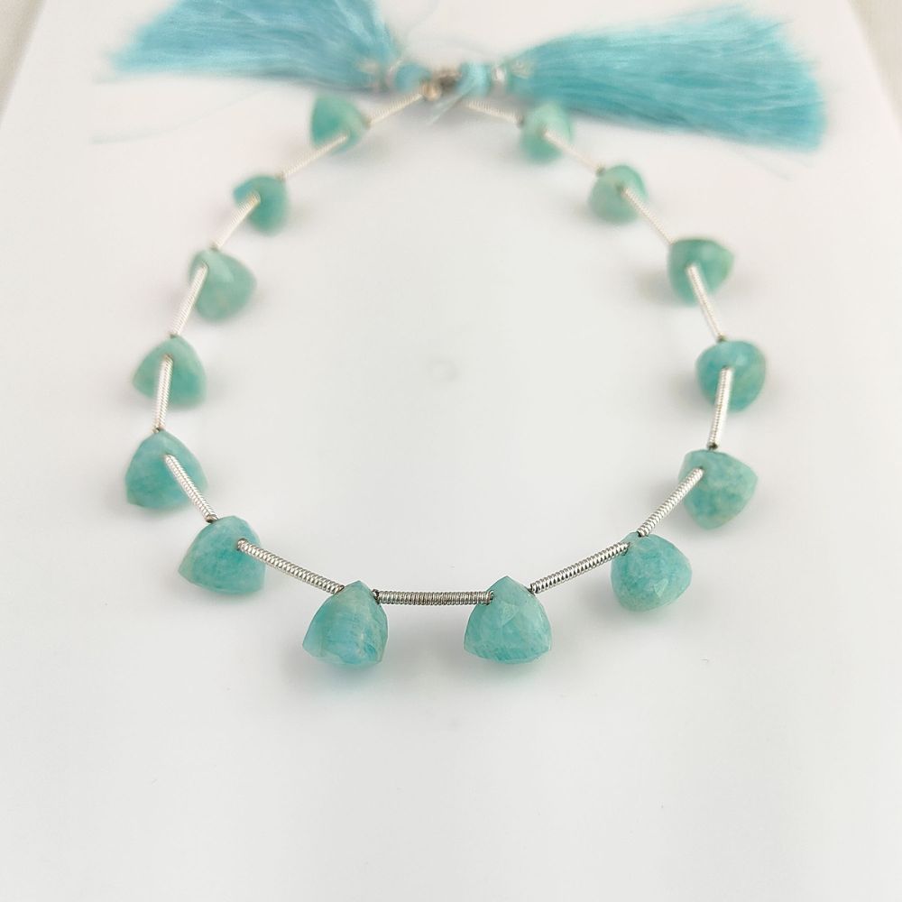 Blue Amazonite Faceted Gemstones