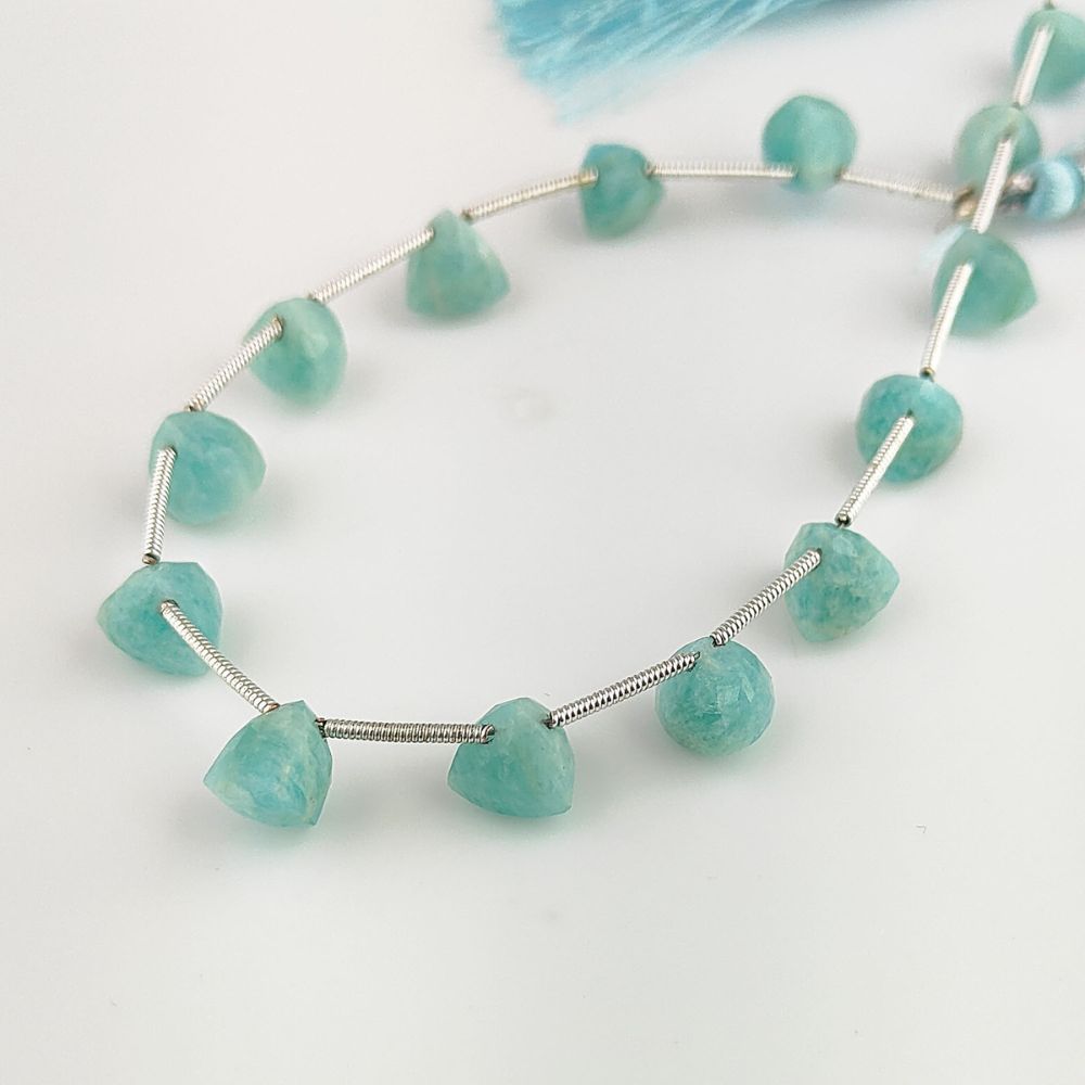 Natural Amazonite Beads for Jewelry
