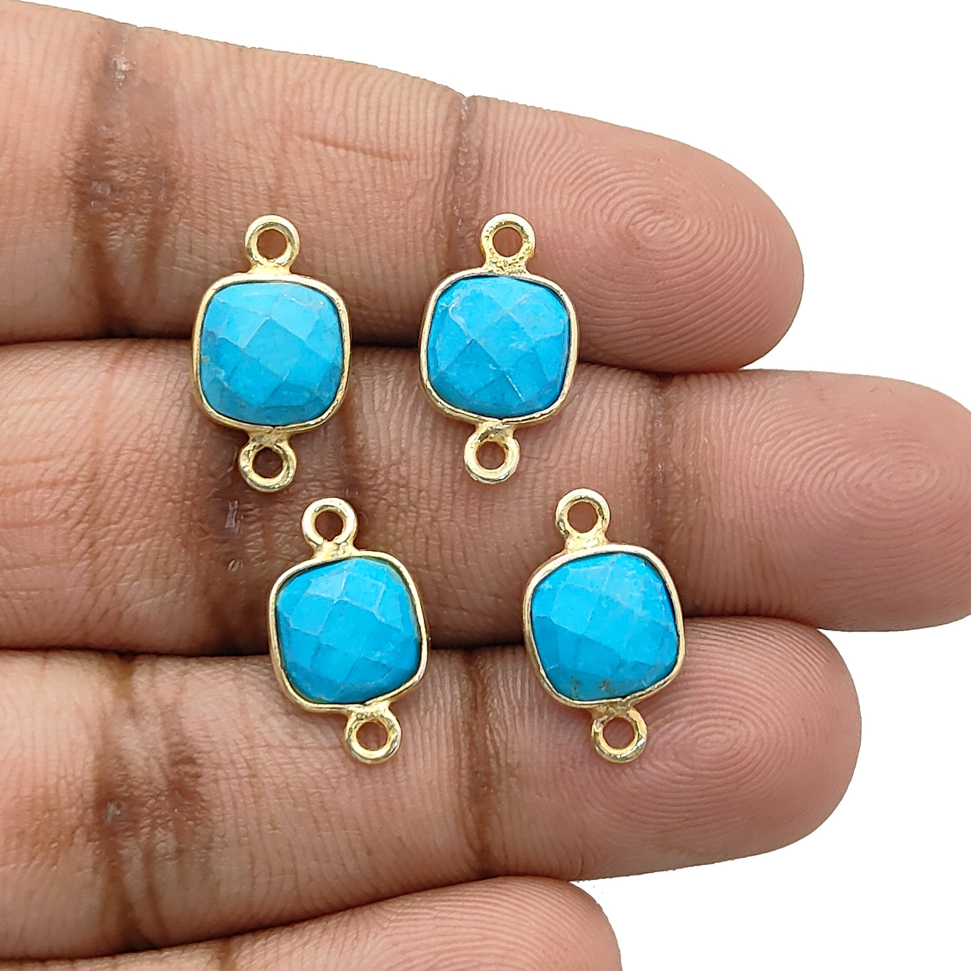 Turquoise Birthstone Charm