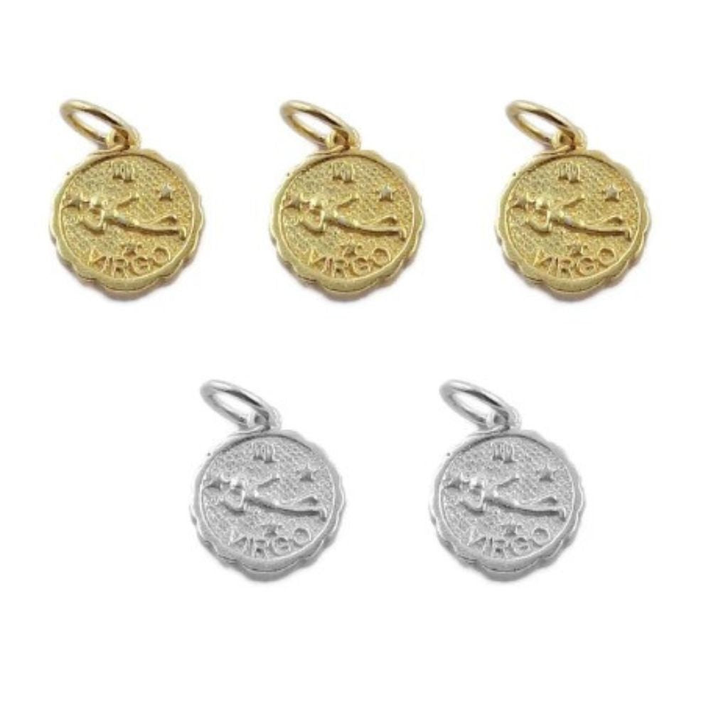Antique Silver & Gold Plated Charm