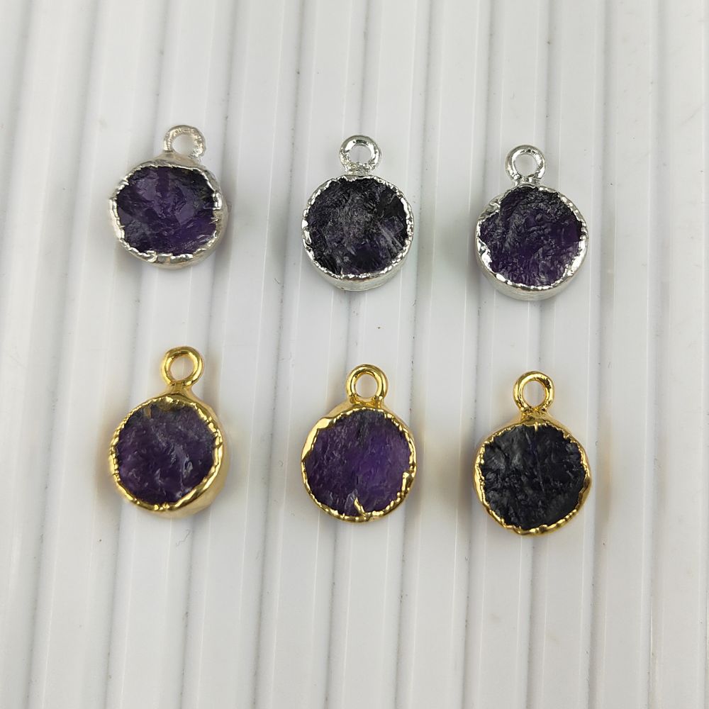 Gold Plated Silver Amethyst Jewelry