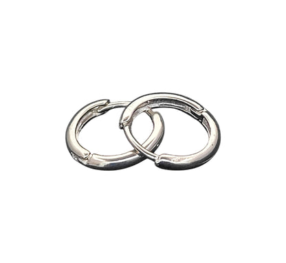 Gold & Silver Plated Hoop Earrings Findings Hinged Lever Back Hoops for DIY Jewelry & Earring Making Supplies- Selling Per Pair