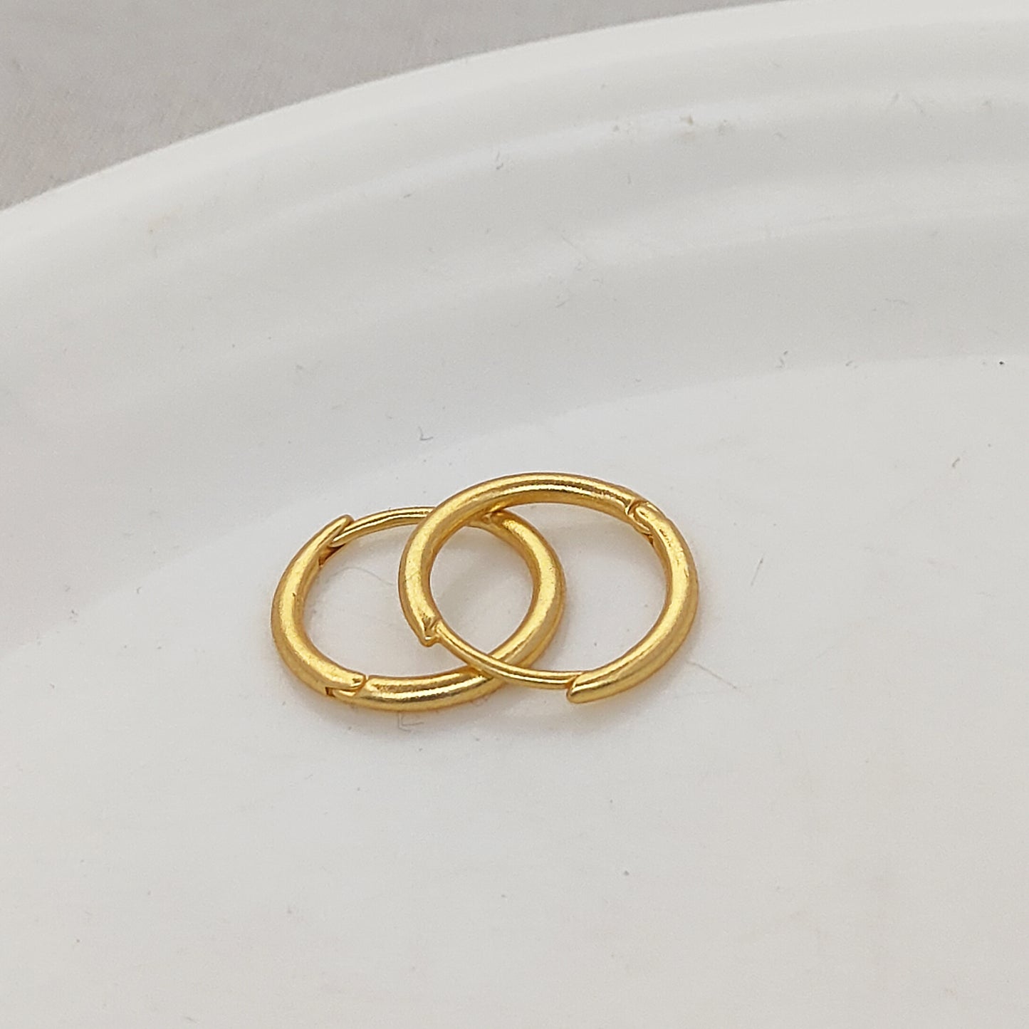 Gold & Silver Plated Hoop Earrings Findings Hinged Lever Back Hoops for DIY Jewelry & Earring Making Supplies- Selling Per Pair