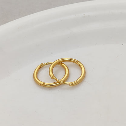 Gold & Silver Plated Hoop Earrings Findings Hinged Lever Back Hoops for DIY Jewelry & Earring Making Supplies- Selling Per Pair