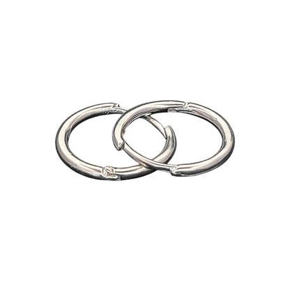 Gold & Silver Plated Hoop Earrings Findings Hinged Lever Back Hoops for DIY Jewelry & Earring Making Supplies- Selling Per Pair