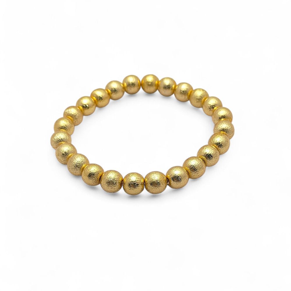 8mm Beaded Bracelet Minimalist Stretch Bracelet for Women & Men, Stackable Everyday Jewelry, Perfect Gift- Selling Per Bracelet