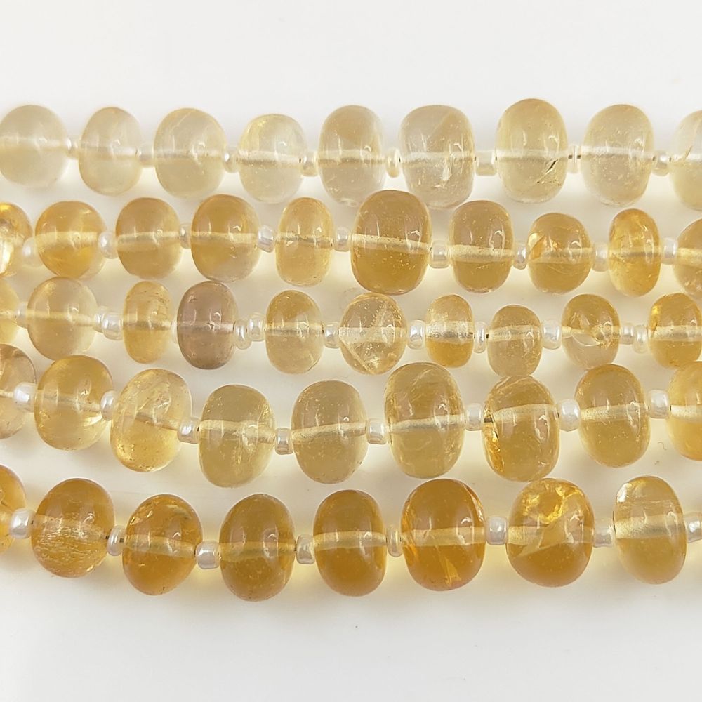 Genuine Citrine Gemstone Strands – Warm & Elegant