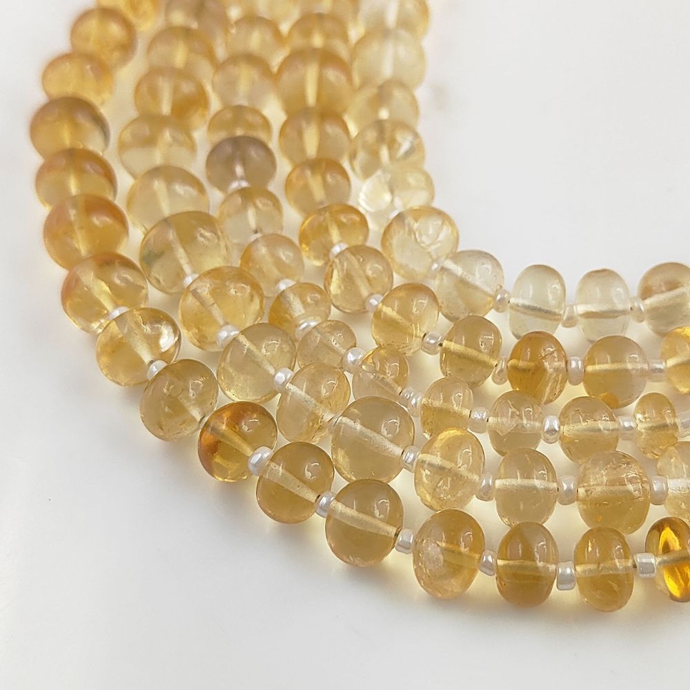 Natural Golden Citrine Beads – Perfect for Jewelry Making