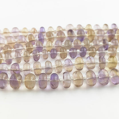 Genuine Ametrine Gemstone Strands – Elegant & Unique