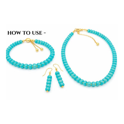 Aqua Chalcedony Rondelle Beads 8mm Smooth Natural Gemstone Loose Bead Strand for Bracelet & Jewelry Making