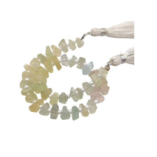 Aquamarine Nugget Chip Beads