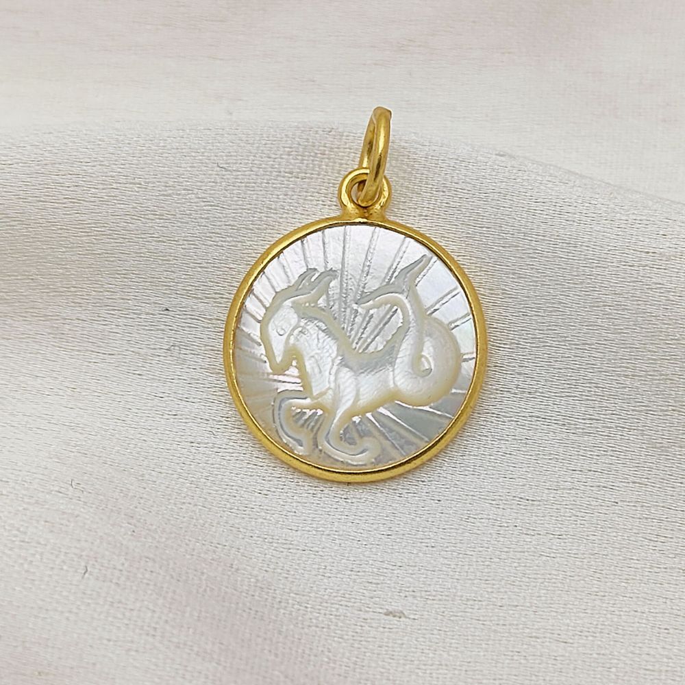 Elegant Capricorn Birthstone Necklace – Astrology Jewelry