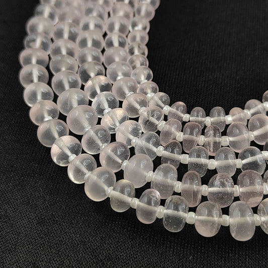 Authentic Rose Quartz Beads – Soft & Elegant