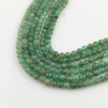Beautiful Green Emerald Faceted Rondelle Beads for DIY